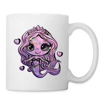 Douce Sirène 2 - Mug blanc - blanc - Droite