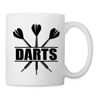 darts - Tasse - Weiß - Rechts