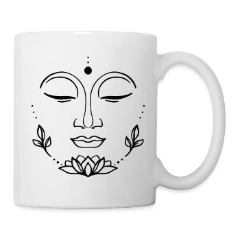 Buddaha! - Tasse - Weiß - Rechts