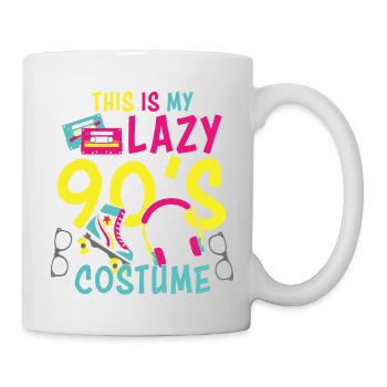 90er - Tasse - Weiß - Rechts