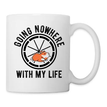 Nagetier Hamster - Tasse - Weiß - Rechts