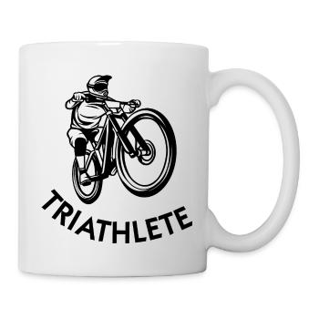 Triathlon Natation Bike Run Marathon - Mug blanc - blanc - Droite