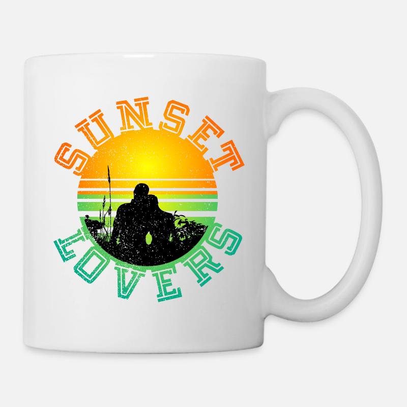 Sonnenuntergang 3 - Tasse - Weiß