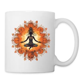 Yoga Königin - Tasse - Weiß - Rechts