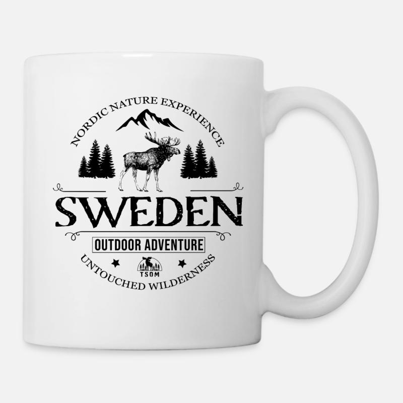 Sweden - Nordic Nature Experience - Tasse - Weiß