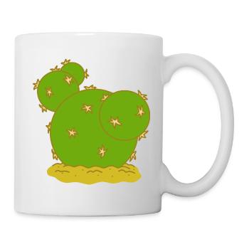 Cactus N°4 - Mug blanc - blanc - Droite