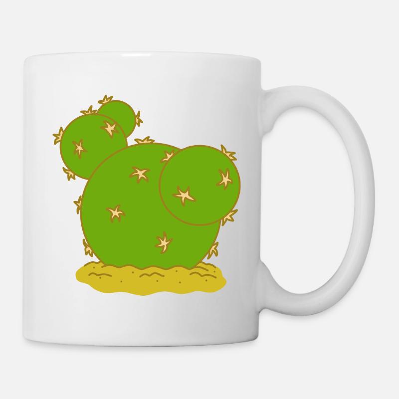 Kaktus N°4 - Tasse - Weiß