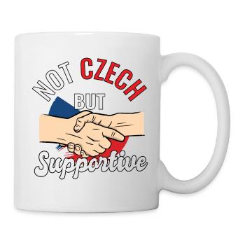 Pas tchèque mais un voyageur de pays favorable tchèque - Mug blanc - blanc - Droite