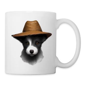 Hundehalter Border Collie Hunde Hundeliebhaber - Tasse - Weiß - Rechts