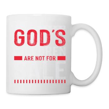 Les enfants de Dieu ne sont pas à vendre - Mug blanc - blanc - Droite