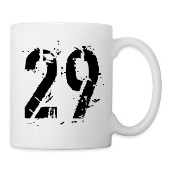 29 Number 29 - Mug - white - Right