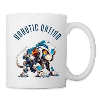 robotic nation 4 - Mug - white - Right