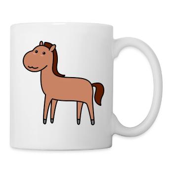 Horse Comic Animal - Mug - white - Right