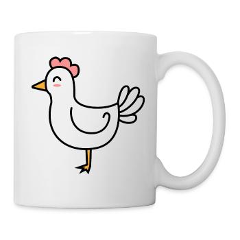 Chicken Comic Animal - Mug - white - Right