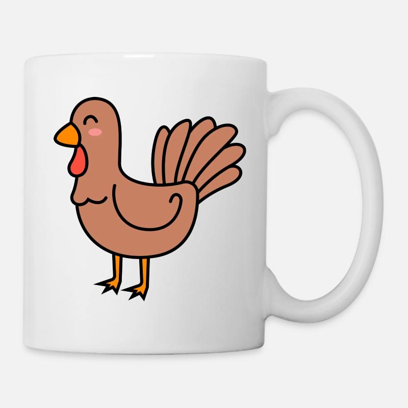 Truthan Comic Animal - Mug blanc - blanc