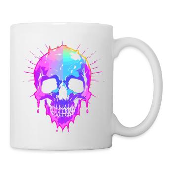 Skull colored - Mug - white - Right