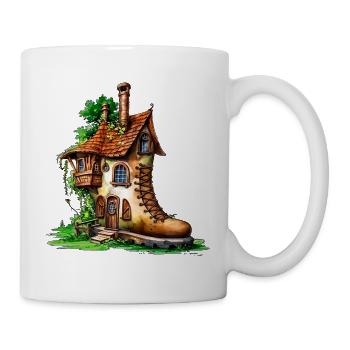 Old Boot House - Mug - white - Right