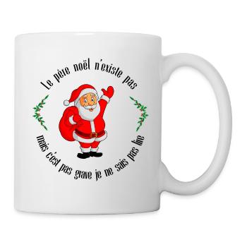 Le Père Noël N'existe Pas - Mug blanc - blanc - Droite