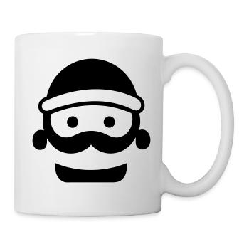 Petit pere noel - Mug blanc - blanc - Droite