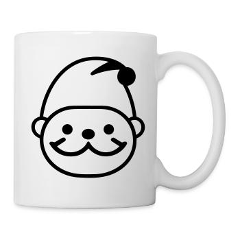 Petit pere noel - Mug blanc - blanc - Droite