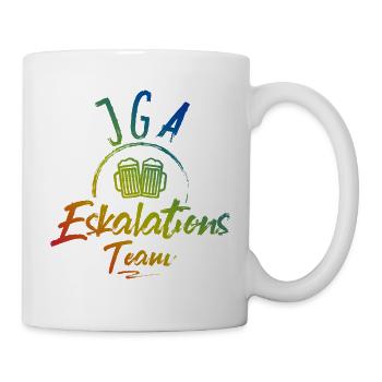 Jga Eskalation - Tasse - Weiß - Rechts
