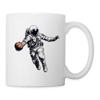 Basketball Astronaut - Mug - white - Right