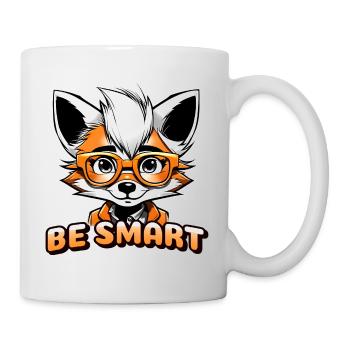 Fox for Young Girl Child Teen Motivation Shirt - Mug - white - Right