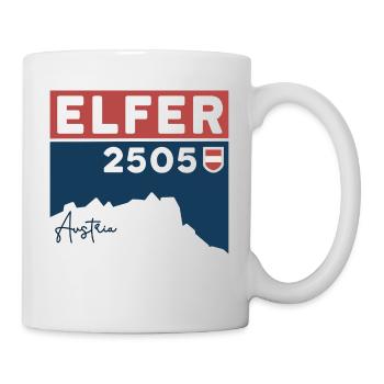 Elfer Berg Elferspitze Wanderung Normalweg Tirol - Tasse - Weiß - Rechts