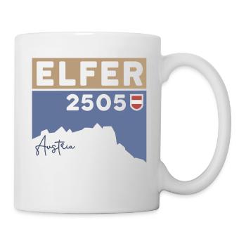 Elfer Berg Wandern Elferspitze Wanderung Bergtour - Tasse - Weiß - Rechts