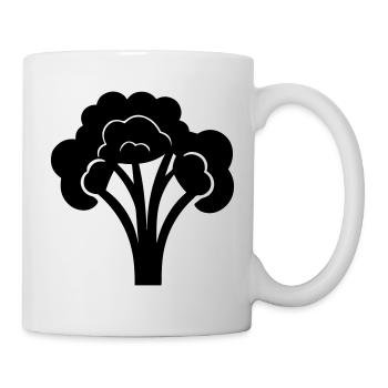 brocoli - Mug blanc - blanc - Droite