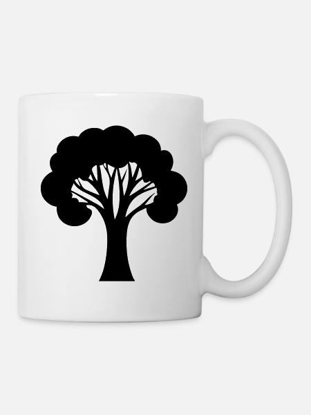 Brokkoli - Tasse - Weiß