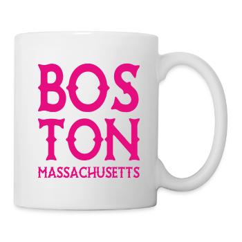 Boston - Massachusetts - United States of America - Mug - white - Right