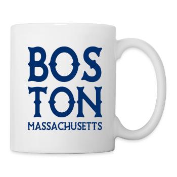 Boston - Massachusetts - United States of America - Mug - white - Right