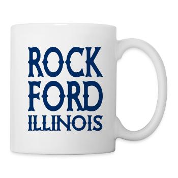 Rockford - Illinios - États-Unis États-Unis États-Unis - Mug blanc - blanc - Droite