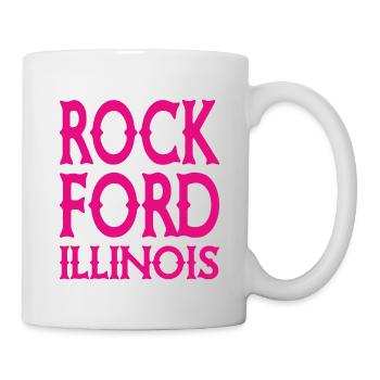 Rockford - Illinios - États-Unis États-Unis États-Unis - Mug blanc - blanc - Droite