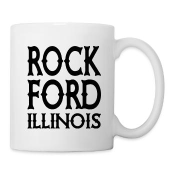 Rockford - Illinios - États-Unis États-Unis États-Unis - Mug blanc - blanc - Droite