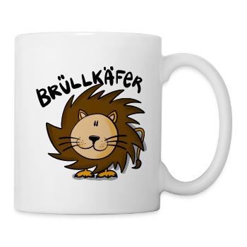 Löwe Brüllkäfer - Tasse - Weiß - Rechts