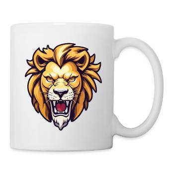 Lion's Head - Mug - white - Right