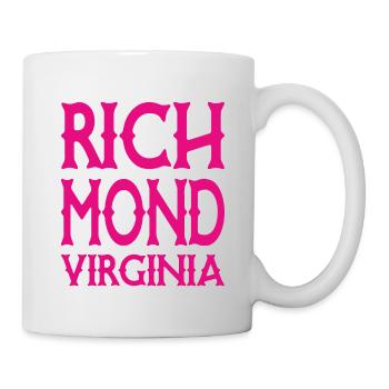 Richmond - Virginie - États-Unis USA - Mug blanc - blanc - Droite