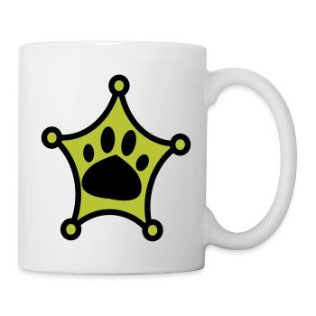 Hundemarke 1 0 - Tasse - Weiß - Rechts