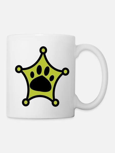 Hundemarke 1 0 - Tasse - Weiß