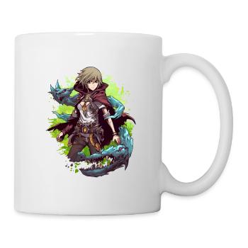Fantasy RPG Spiel Anime Charakter - Anime Shirt - Tasse - Weiß - Rechts