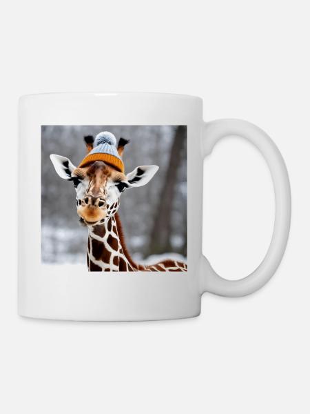 The Winter Monkey - Mug - white