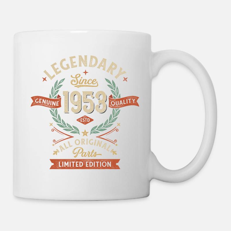 Legendary Since 1953, All Original Parts - Mug - white