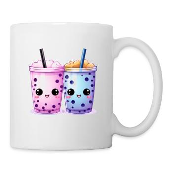 Kawaii Bubble Tea Boba Tea - Mug - white - Right