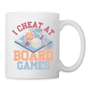 Je triche aux jeux de société Nerd Gamer Joueur de table - Mug blanc - blanc - Droite