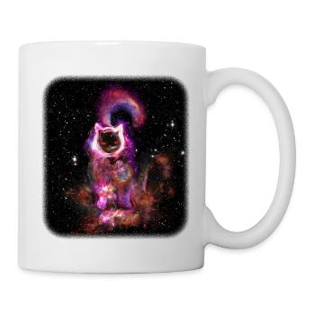 le trou noir connu sous le nom de votre chat (TILE) - Mug blanc - blanc - Droite