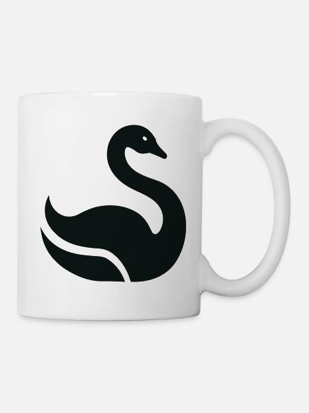 Schwan - Tasse - Weiß