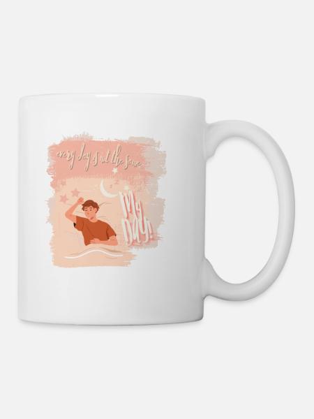every day is not the same - Mug - white