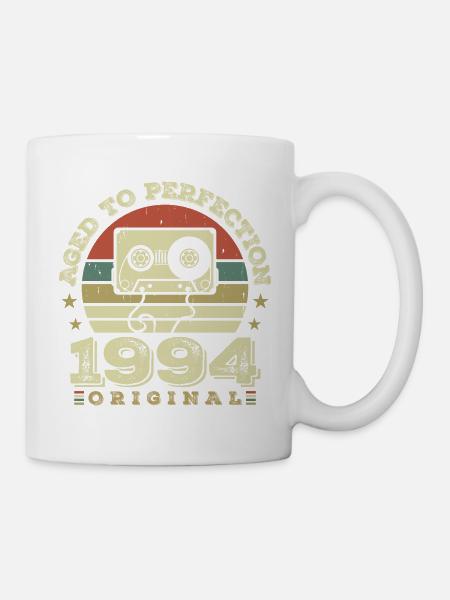 Original Vintage Jubiläums-Geschenkidee 1994 - Tasse - Weiß
